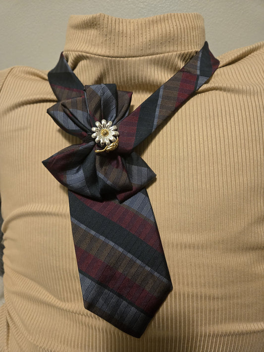 Striped Bow | Mama's Ties
