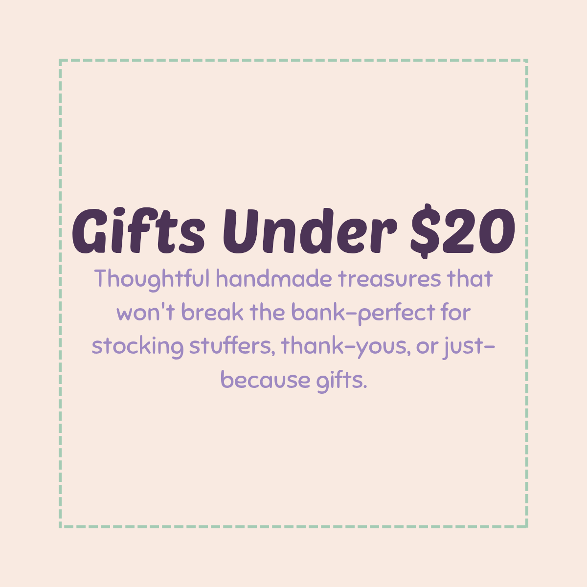 Gifts Under $20