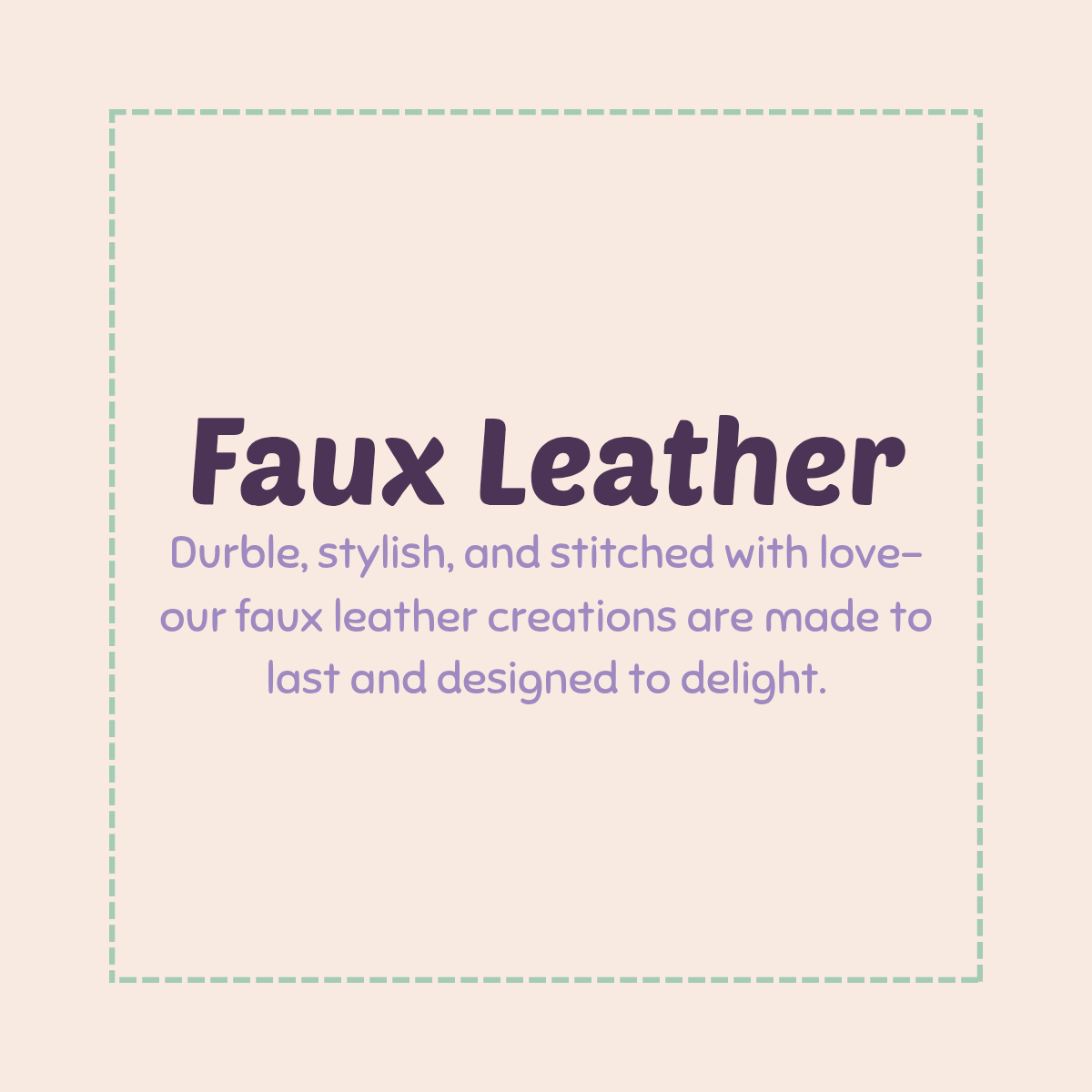Faux Leather