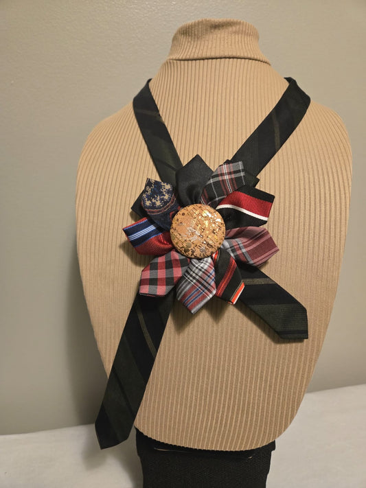 Plaid Flower | Mama's Ties