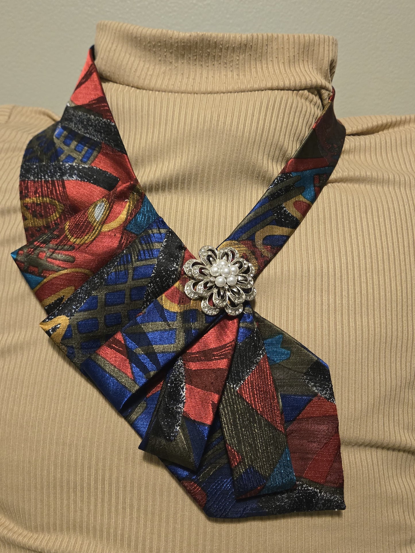 Ruffled Color Block | Mama's Ties