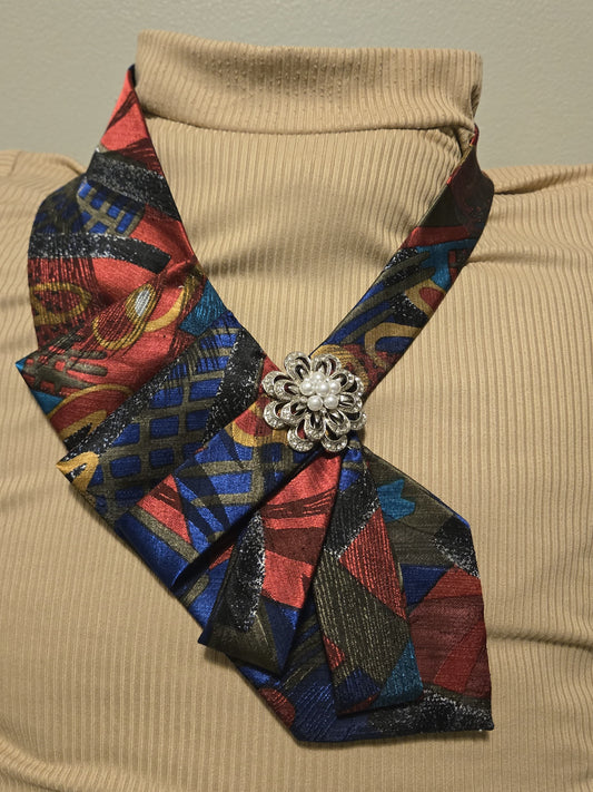 Ruffled Color Block | Mama's Ties