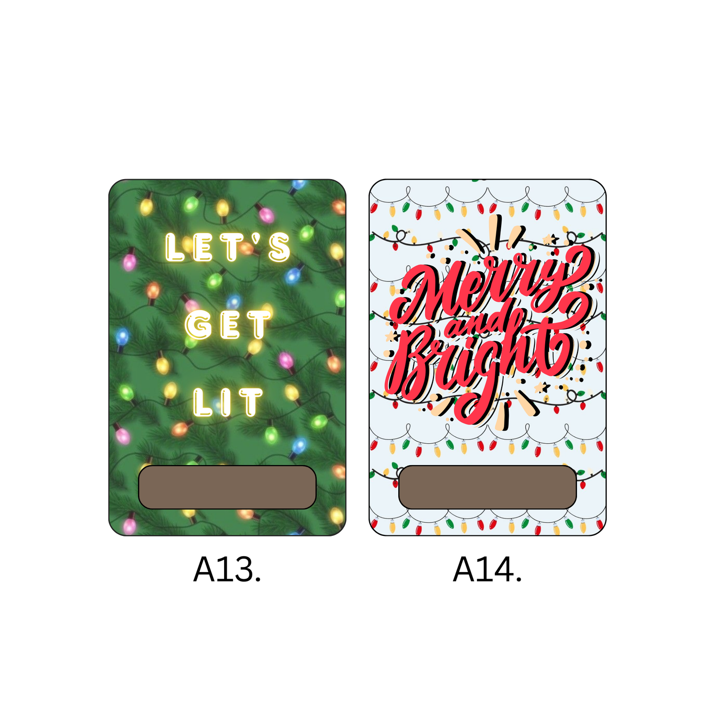 Christmas Money Holders