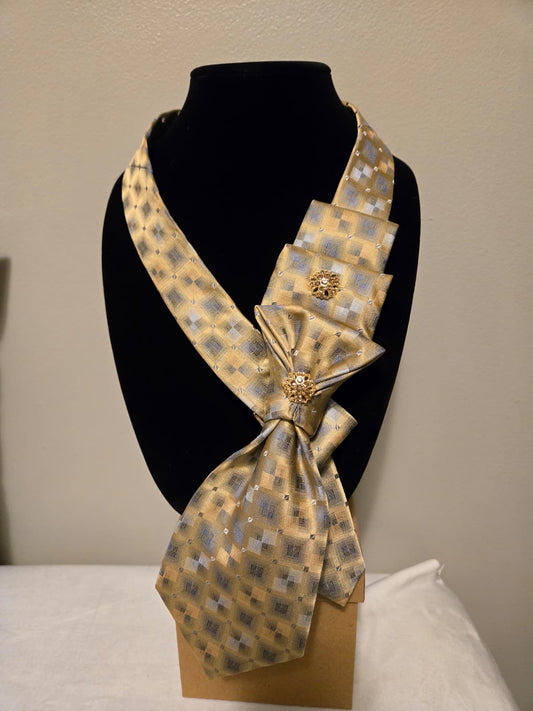 Gold Ruffle | Mama's Ties