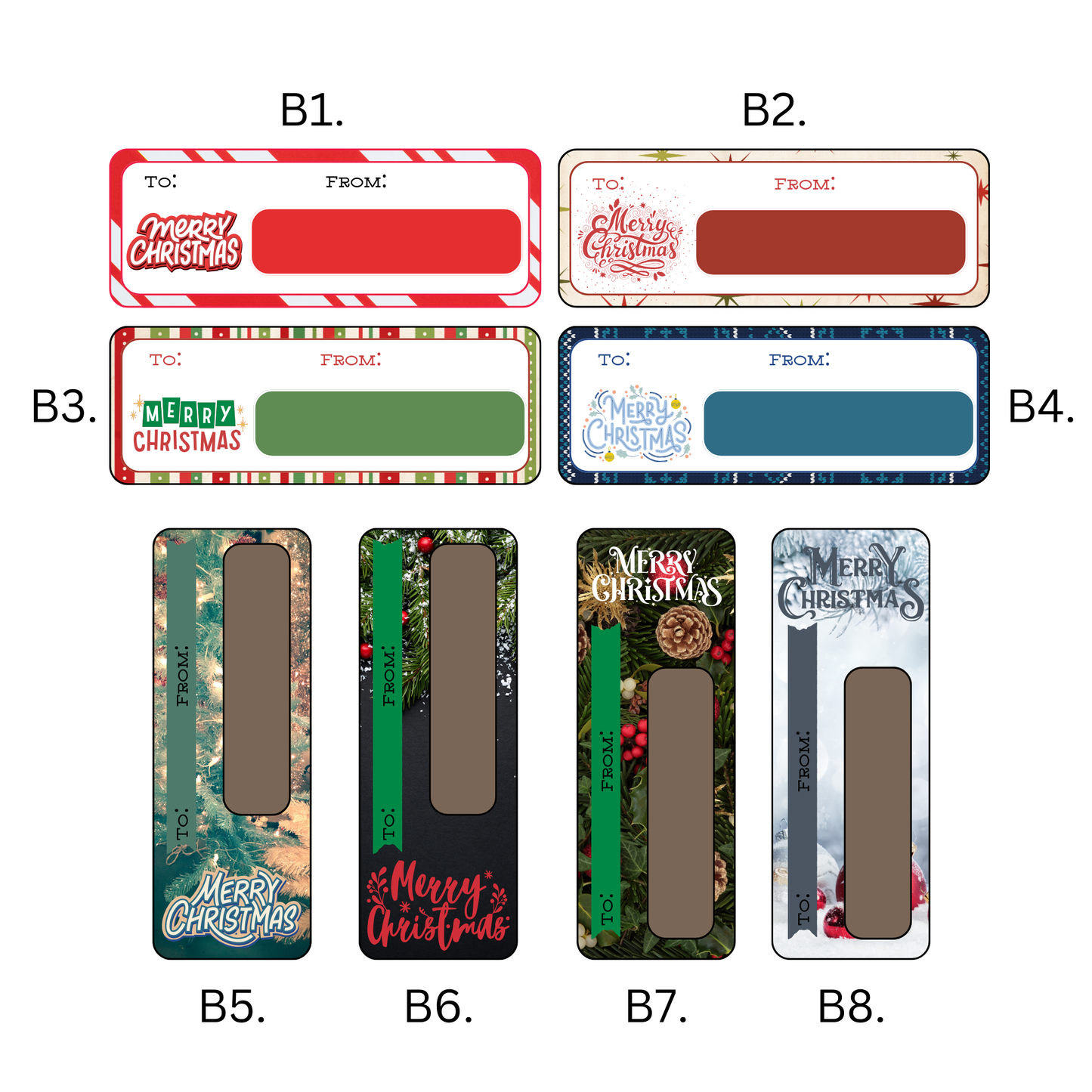 Christmas Money Holders