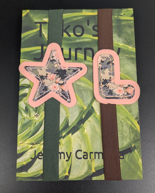Initial Bookmarks - Rose Camo