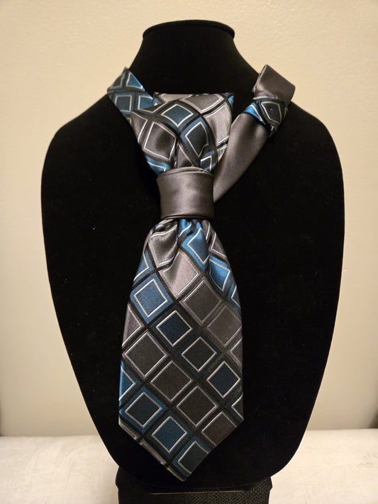Blue and Silver | Mama's Ties